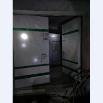 玻璃钢隧道防护门安装现场照片2